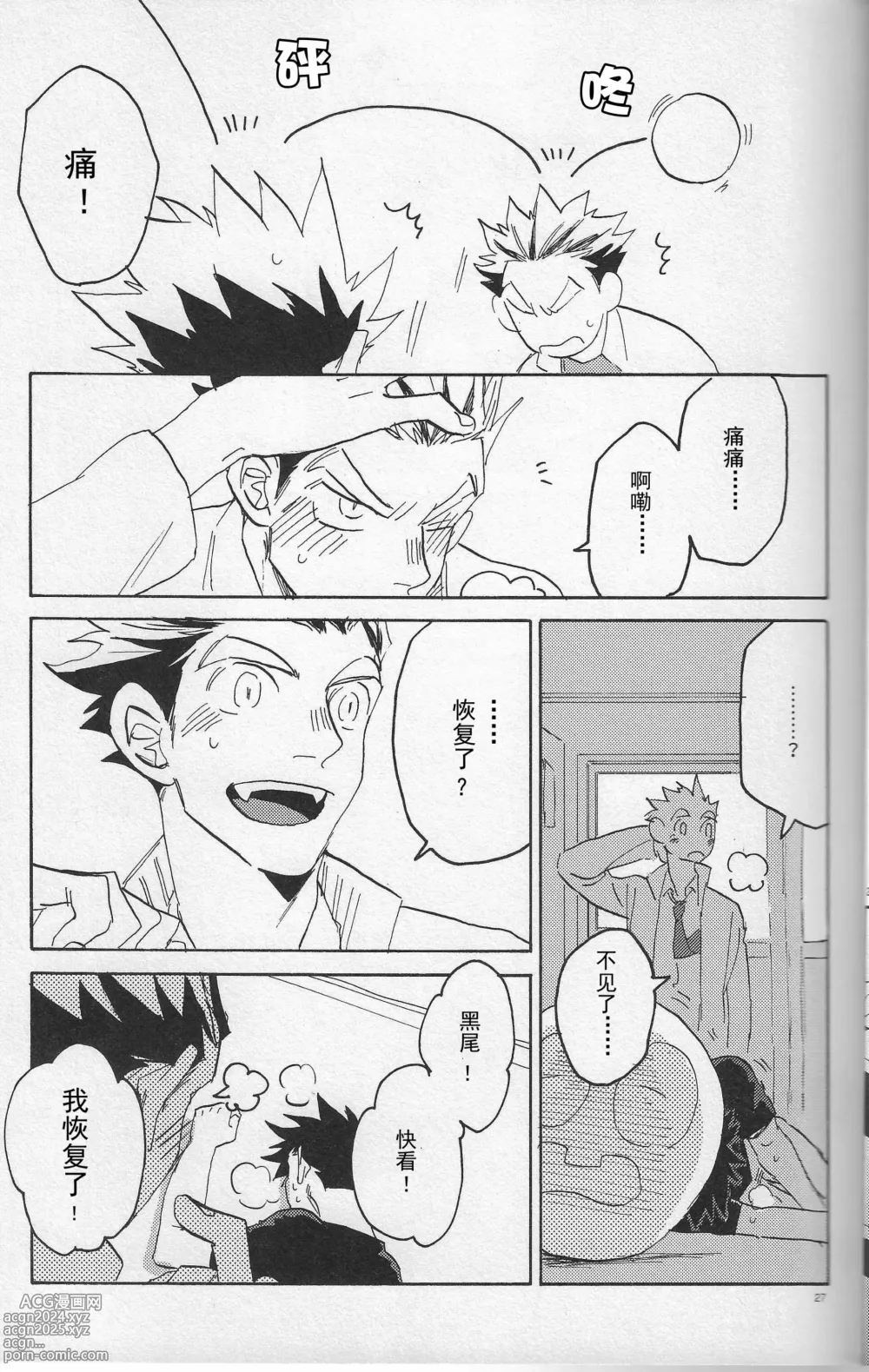 Page 26 of doujinshi Kiss★Kiss★Bang★Bang