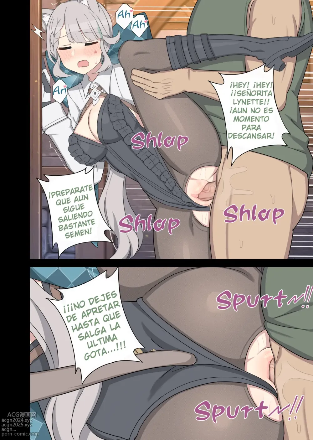 Page 20 of doujinshi Lynette (decensored)