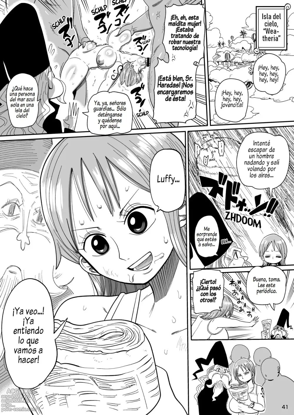 Page 40 of doujinshi 2-nen-go ni Sabaody Shotou de