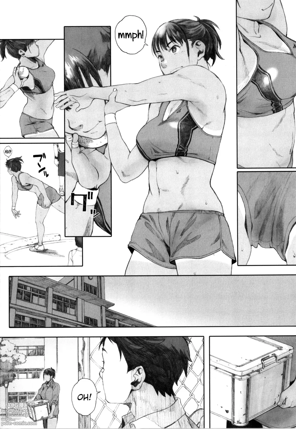 Page 4 of manga Shot-put Girlfriend Partie Une