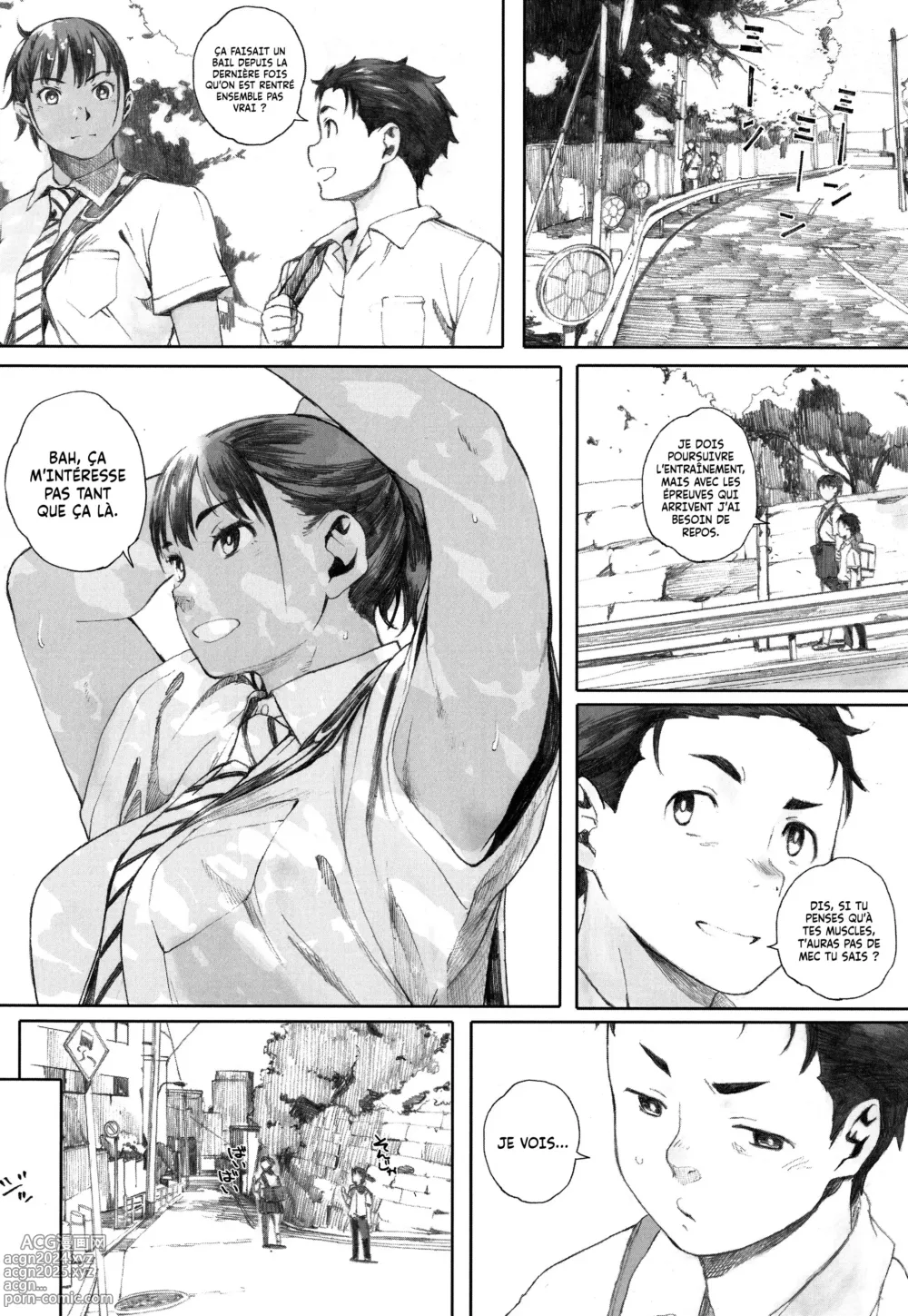 Page 9 of manga Shot-put Girlfriend Partie Une