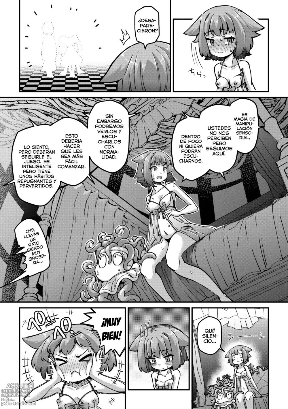 Page 13 of manga La guerrera y el tentáculo Cap 04 Abby la pecadora y Tee-kun el estéril