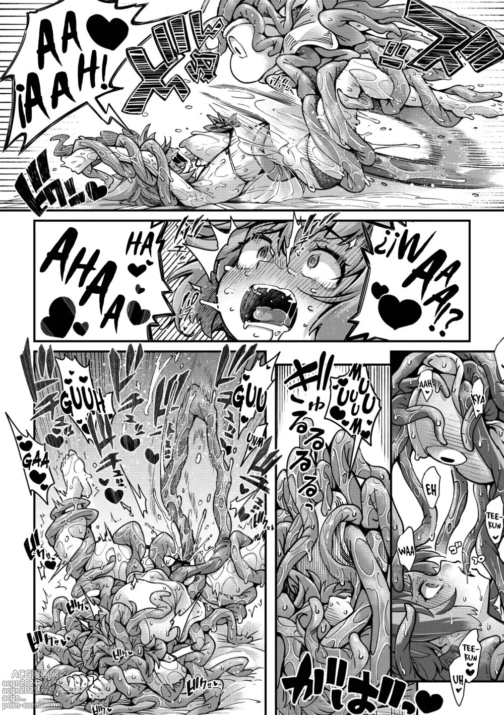 Page 22 of manga La guerrera y el tentáculo Cap 04 Abby la pecadora y Tee-kun el estéril