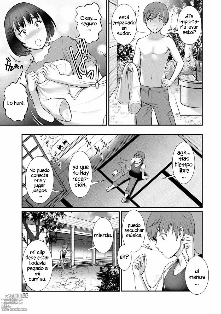 Page 33 of manga Mana-san to Omoya o Hanarete... Cap. 1-7