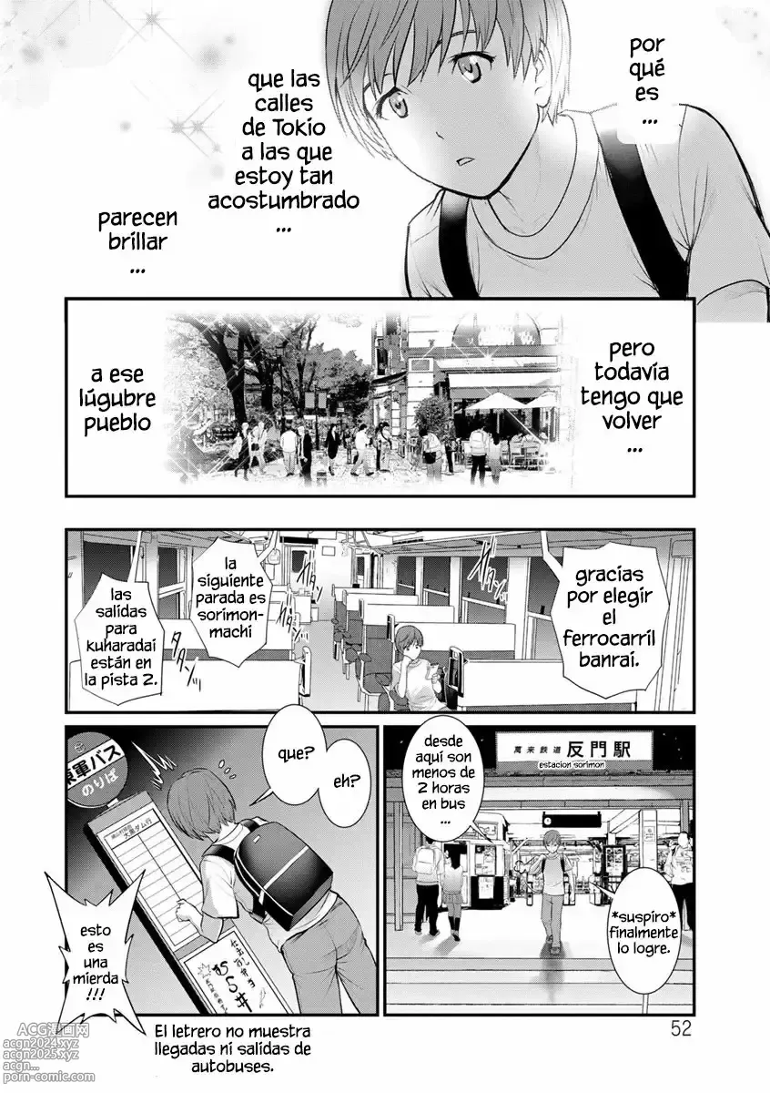 Page 52 of manga Mana-san to Omoya o Hanarete... Cap. 1-7