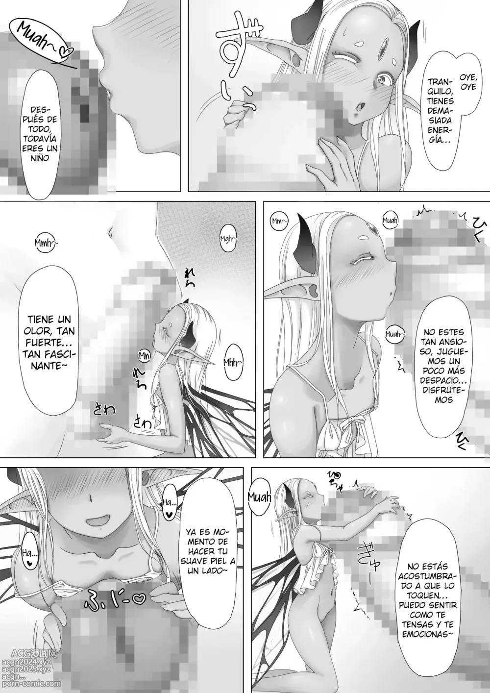 Page 8 of doujinshi La Historia de una Madre Hada que Tiene Sexo con su Hijo hasta Quedar Embarazada