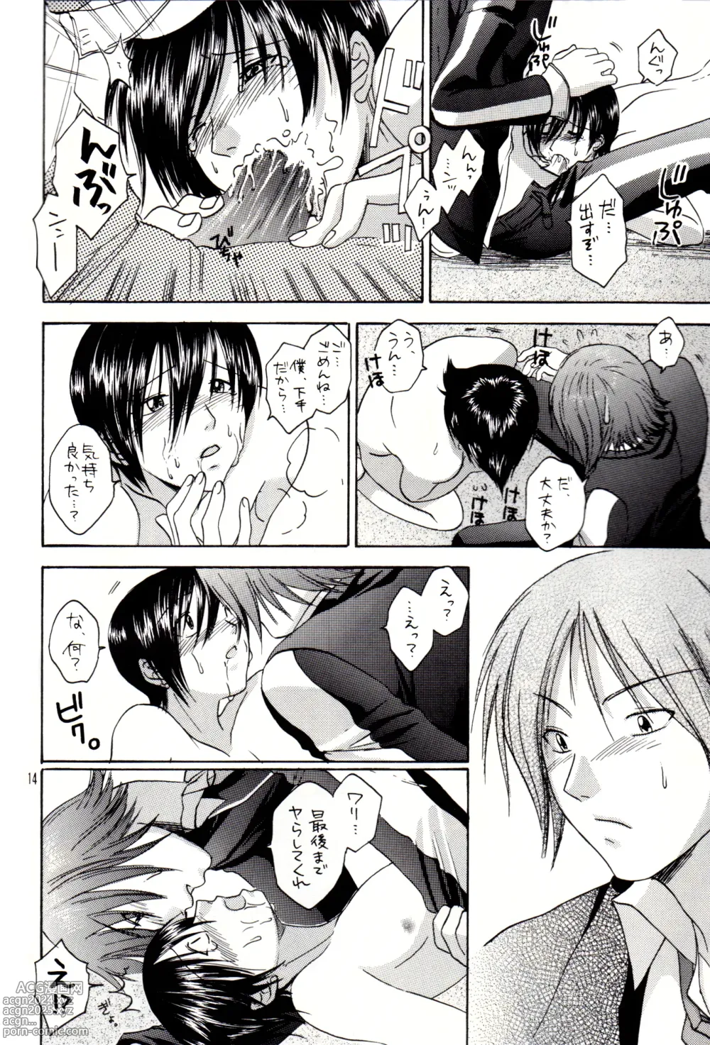 Page 13 of doujinshi Itte miyou, Yatte miyou