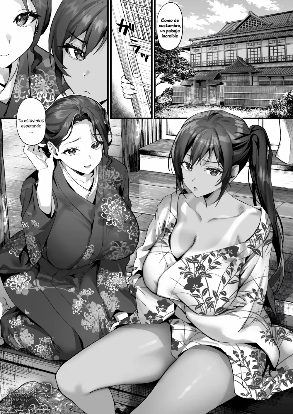 Page 2 of doujinshi La noche en la que me casé con una hija bronceada, accidentalmente dejé embarazada también a mi suegra