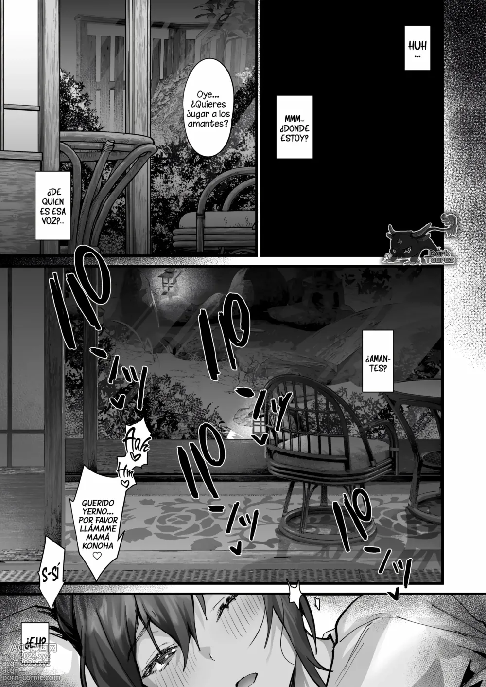 Page 34 of doujinshi La noche en la que me casé con una hija bronceada, accidentalmente dejé embarazada también a mi suegra