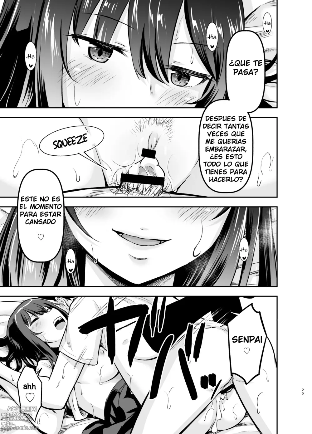 Page 24 of doujinshi Orekko Senpai to HaramaSEX