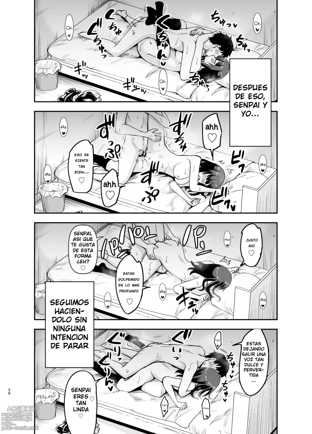 Page 25 of doujinshi Orekko Senpai to HaramaSEX