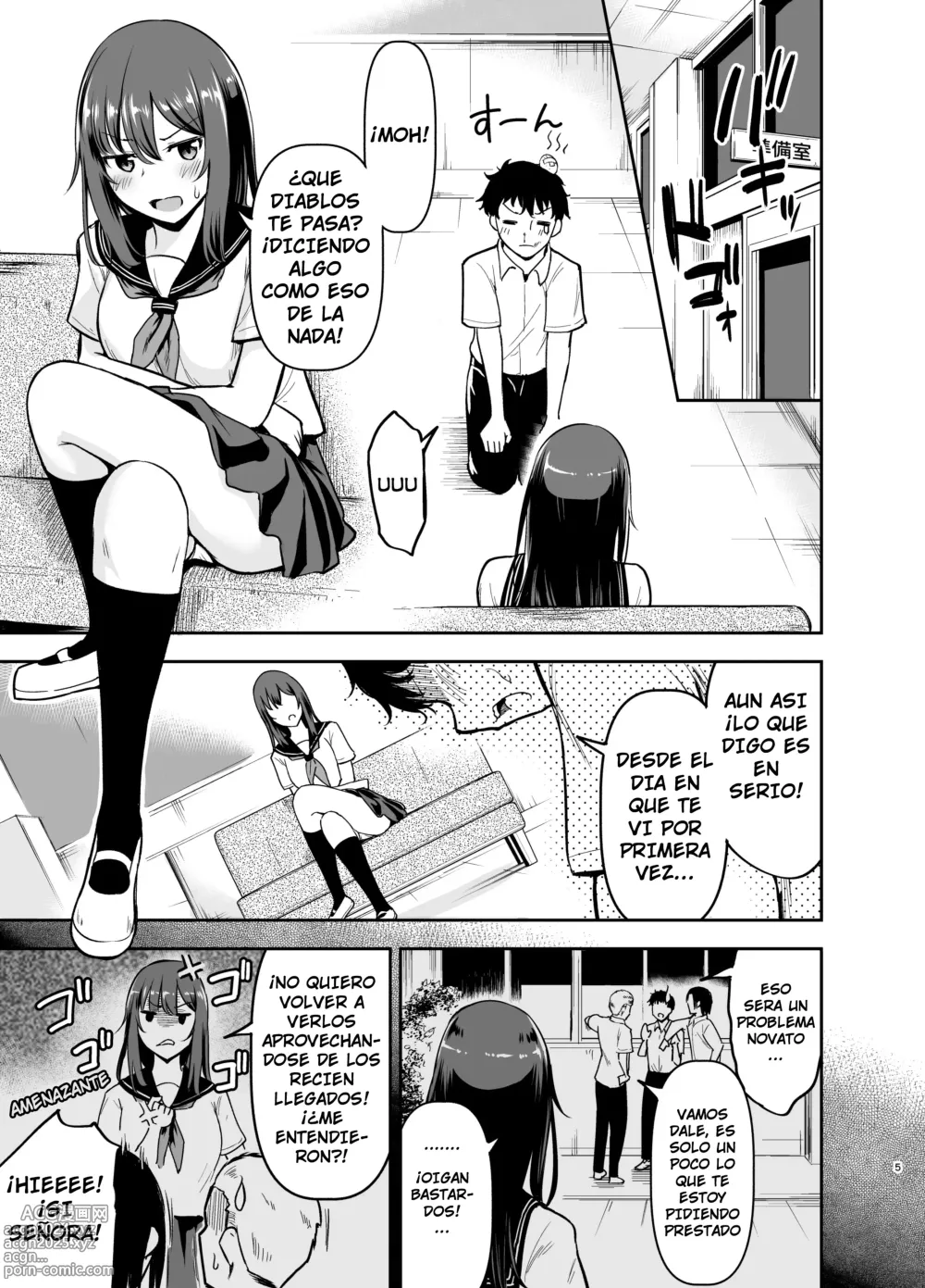 Page 4 of doujinshi Orekko Senpai to HaramaSEX