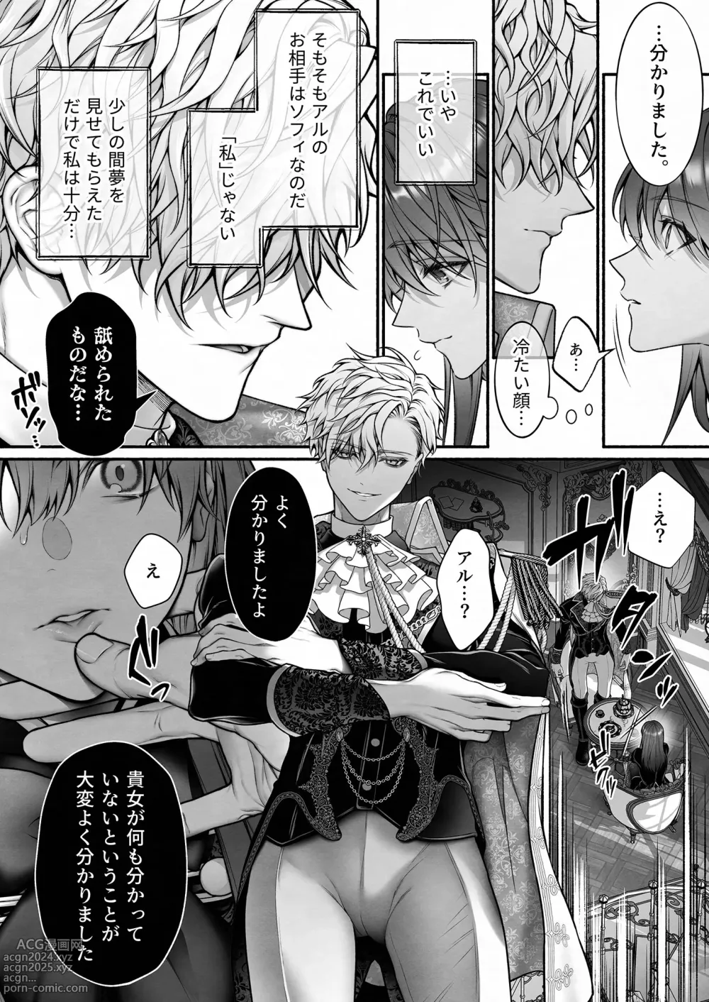 Page 13 of doujinshi When I Made A Metagame Remark, The Prince's Attitude Completely Changed