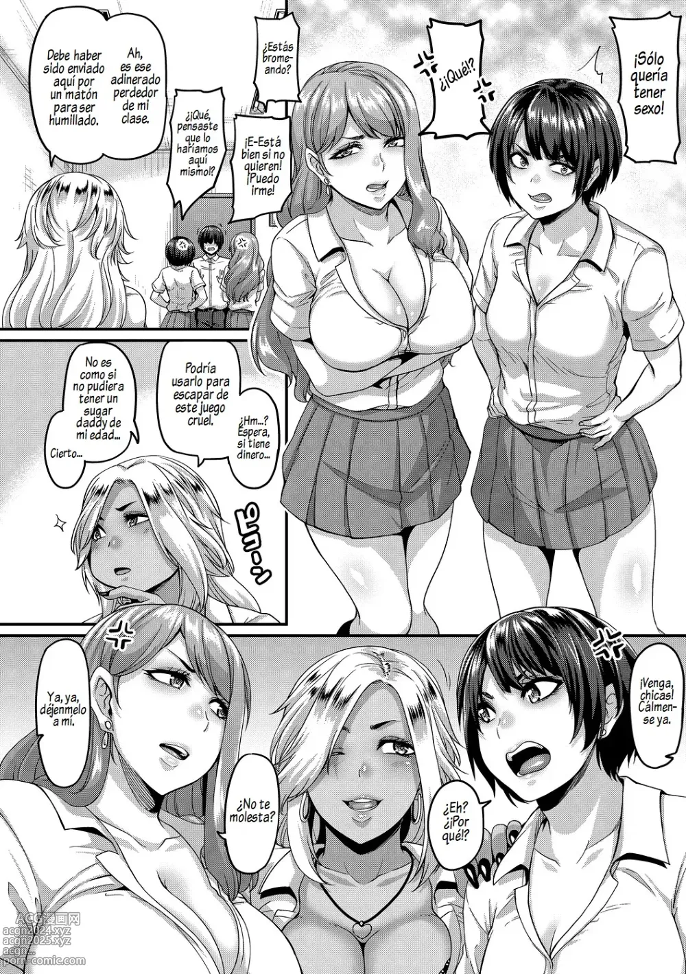 Page 4 of manga Gals Bitch Shijou Shugi! 4