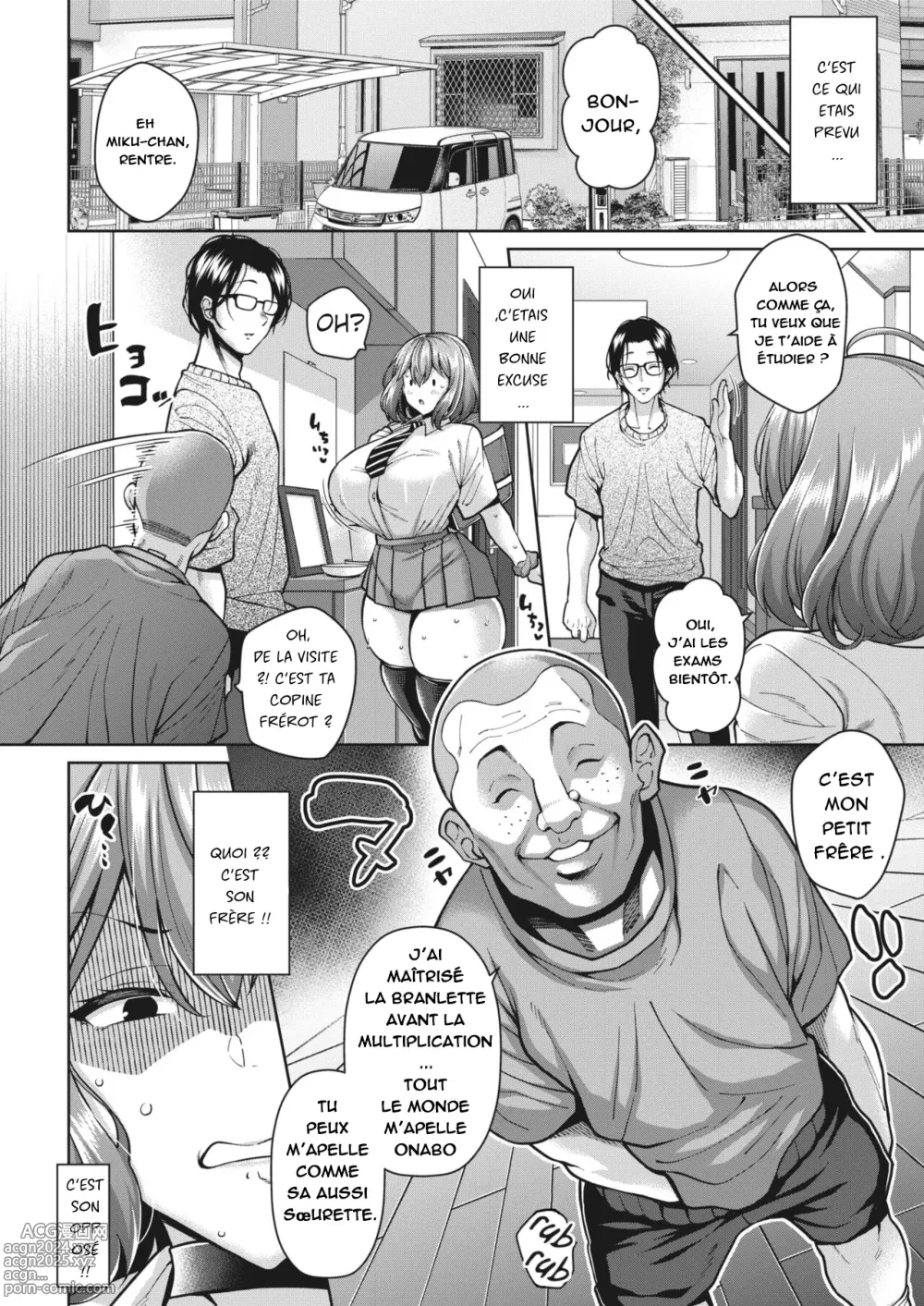 Page 3 of manga Gaffe a onabo!