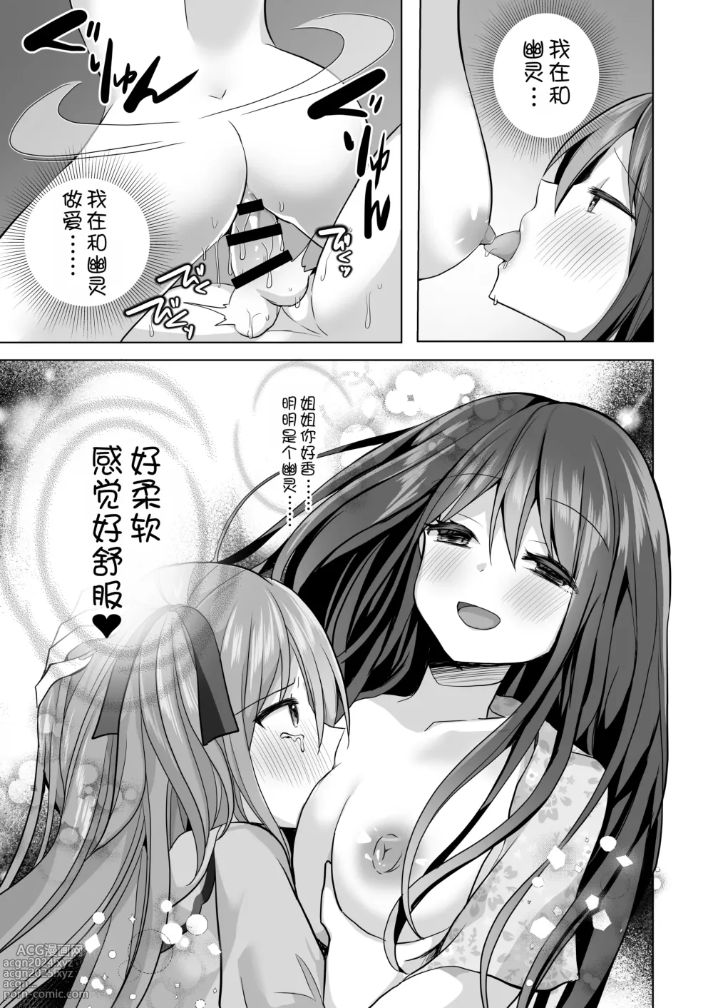 Page 22 of doujinshi Igidagunai! Akuryo Onna  ni Aigan Sareru Otokonoko