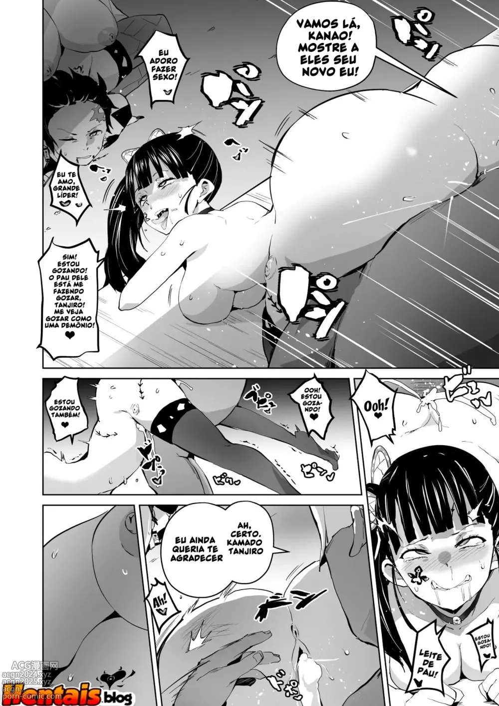 Page 38 of doujinshi Sob demônio