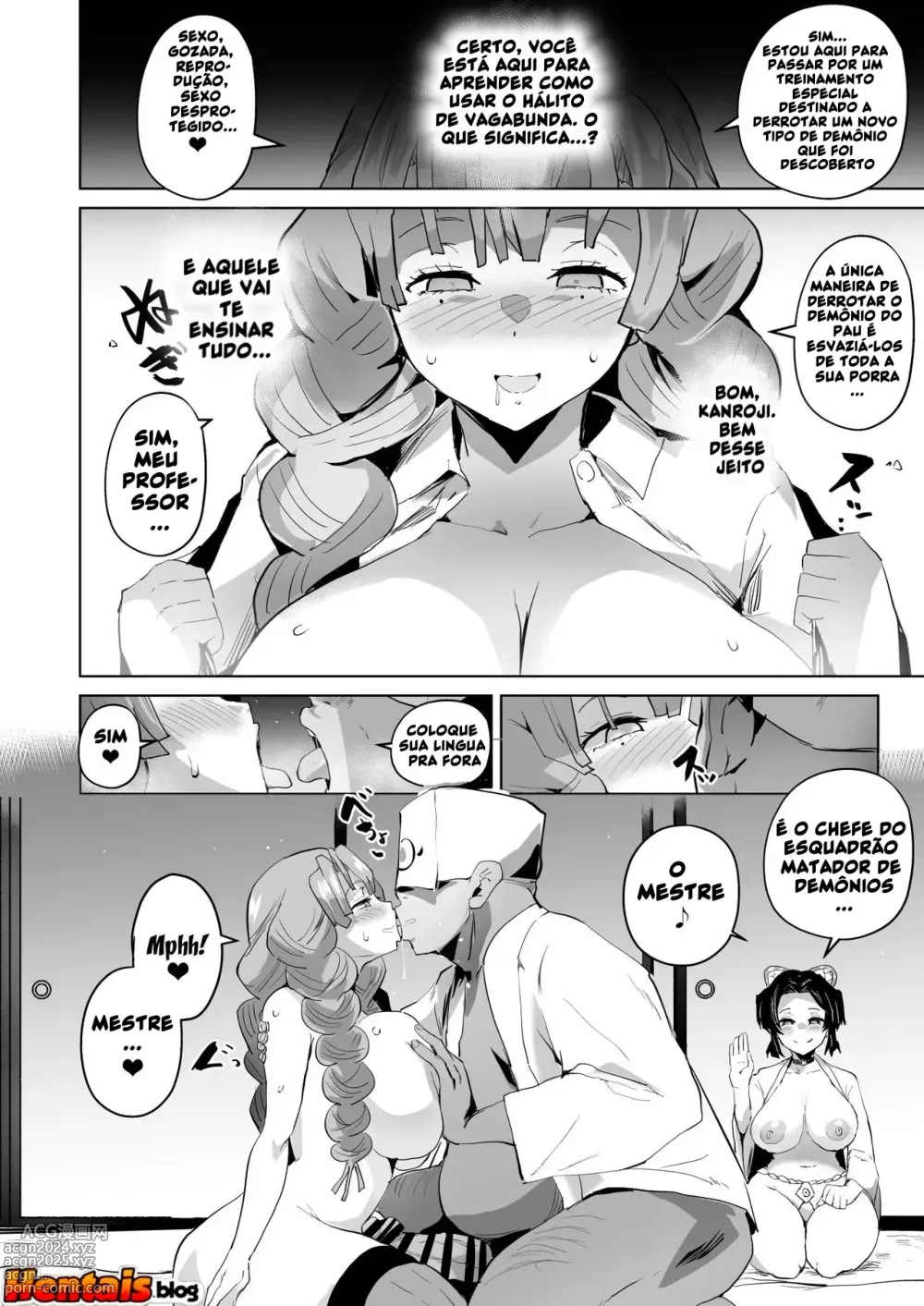 Page 9 of doujinshi Sob demônio