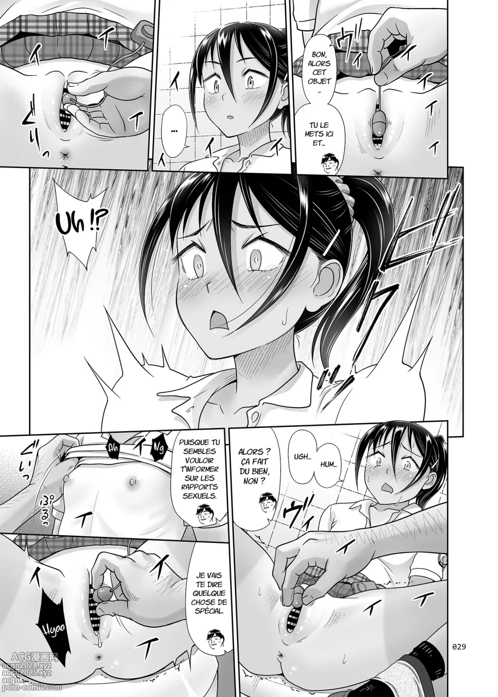 Page 28 of doujinshi Sex Instructor 4 Elle a gâché l'ambiance... Alors je l'ai sermonnée sans rien dire.