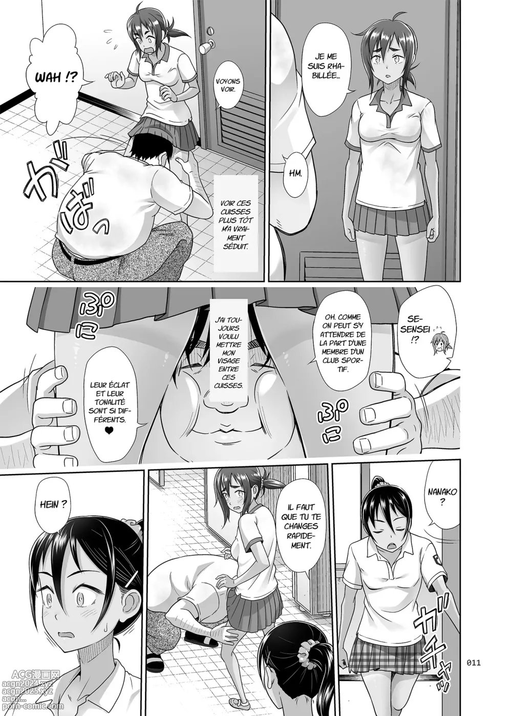 Page 10 of doujinshi Sex Instructor 4 Elle a gâché l'ambiance... Alors je l'ai sermonnée sans rien dire.