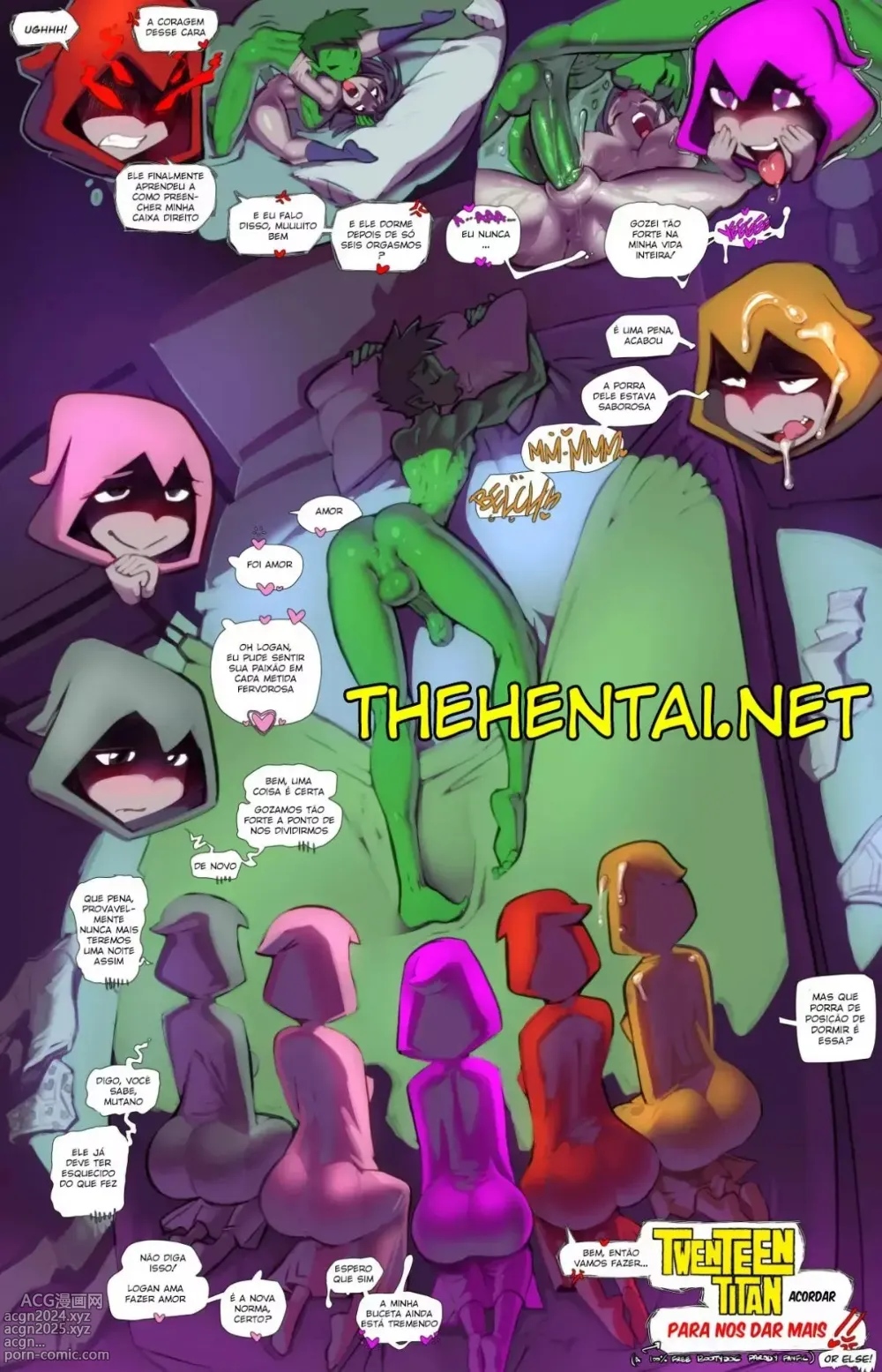 Page 1 of doujinshi Teen titans