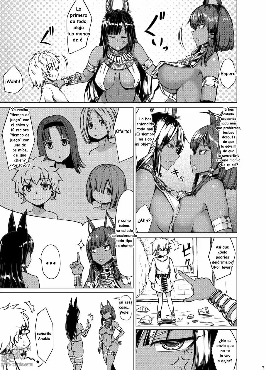 Page 5 of doujinshi Bastet Kamisama to Anubis Kamisama