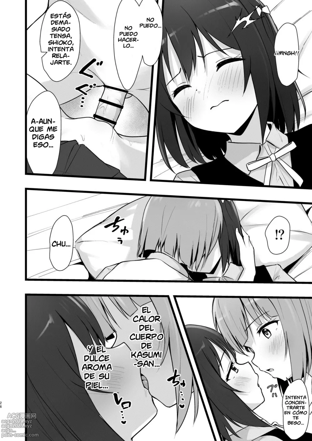 Page 25 of doujinshi El Paradigma de Shioriko y Kasumi