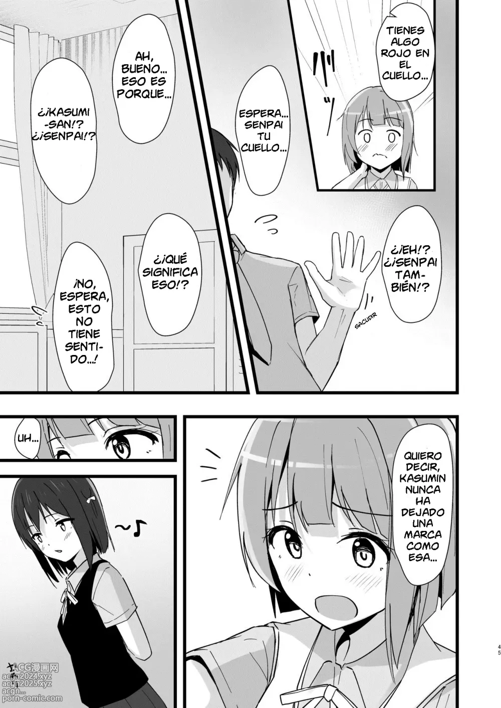 Page 44 of doujinshi El Paradigma de Shioriko y Kasumi