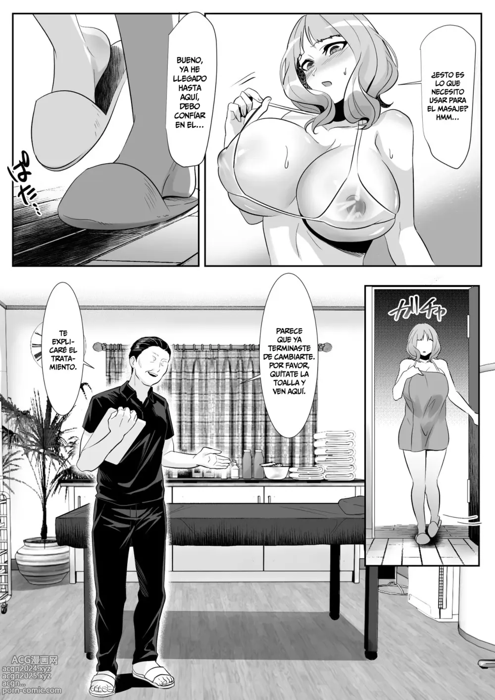 Page 13 of doujinshi El Día que una Mujer Casada Cayó con los Masajes Eróticos