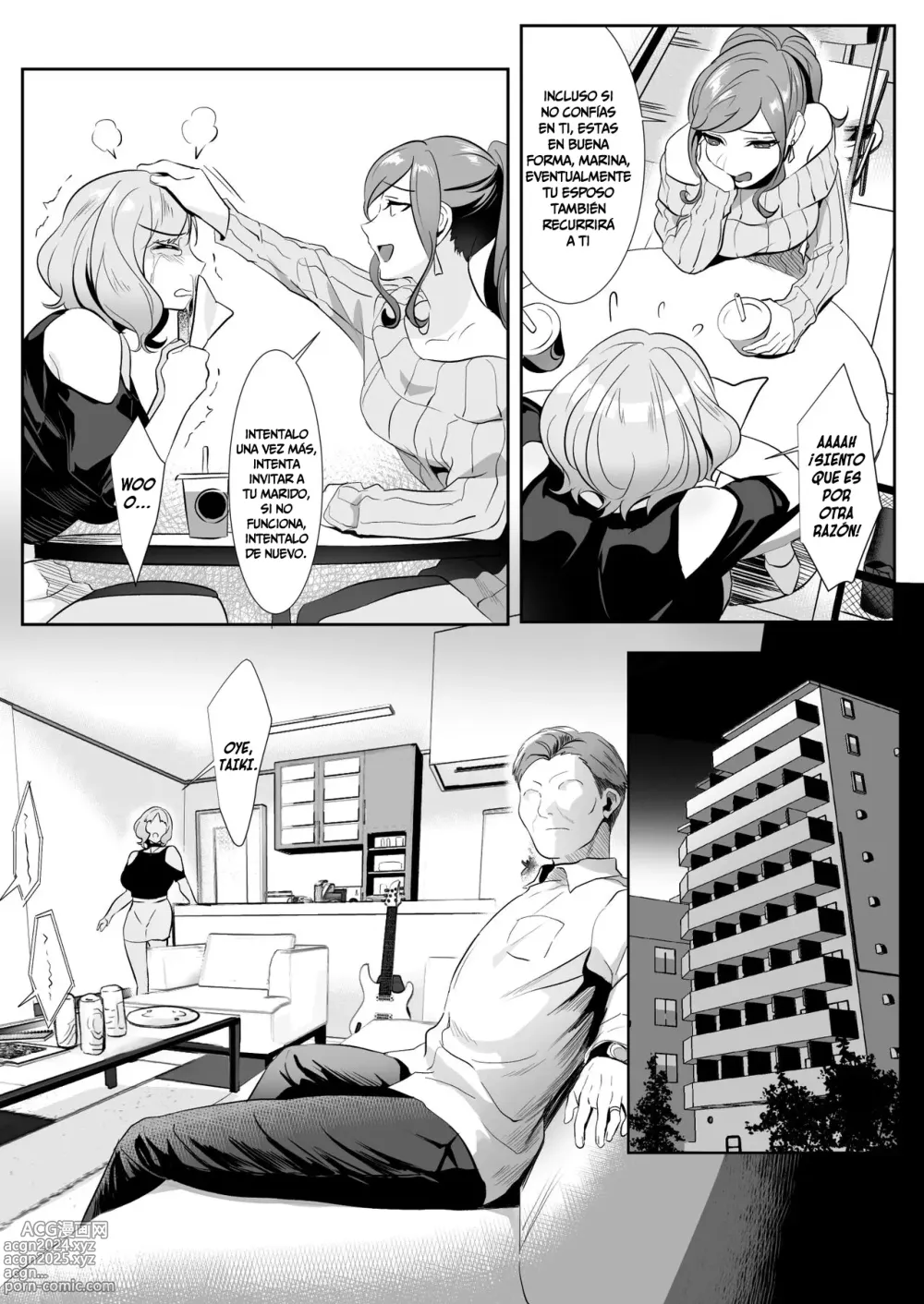 Page 5 of doujinshi El Día que una Mujer Casada Cayó con los Masajes Eróticos