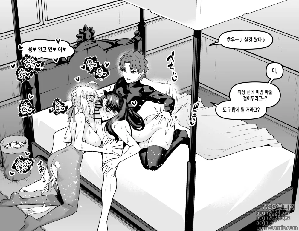 Page 17 of doujinshi 세이버&린 신지와 불륜 섹스