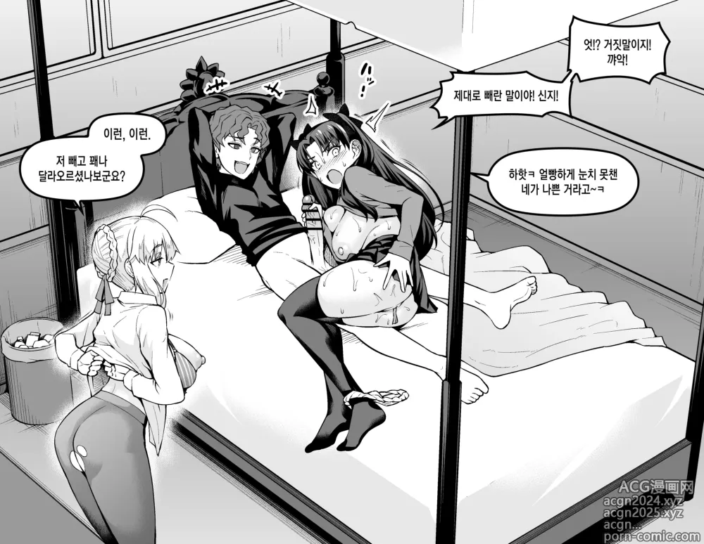 Page 3 of doujinshi 세이버&린 신지와 불륜 섹스