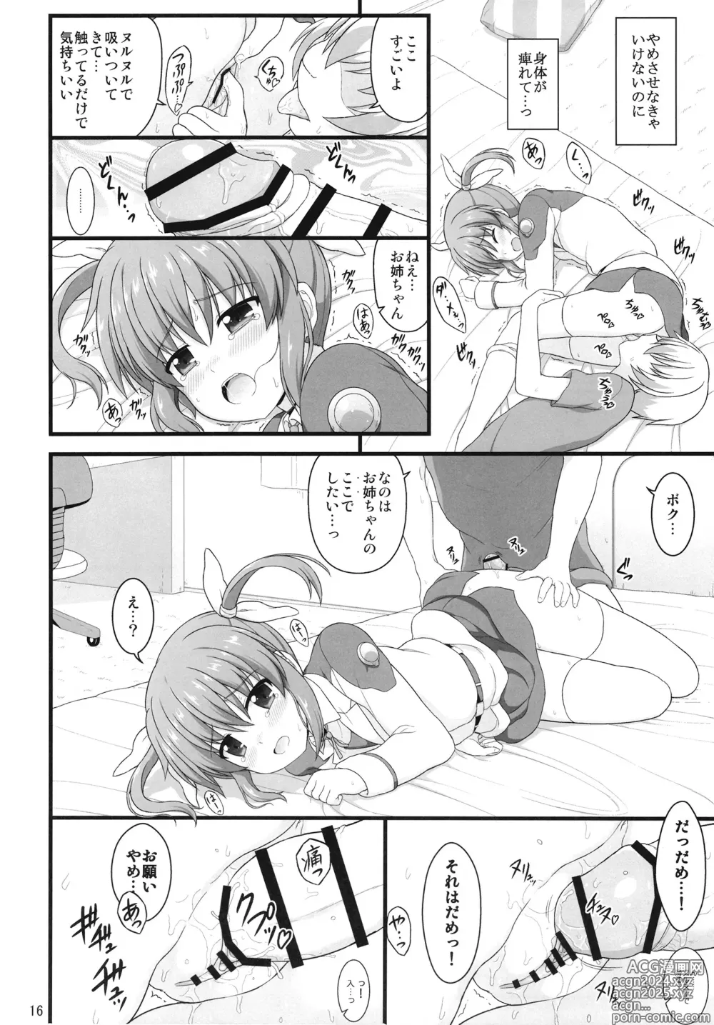 Page 15 of doujinshi Shin Nanoha Refle