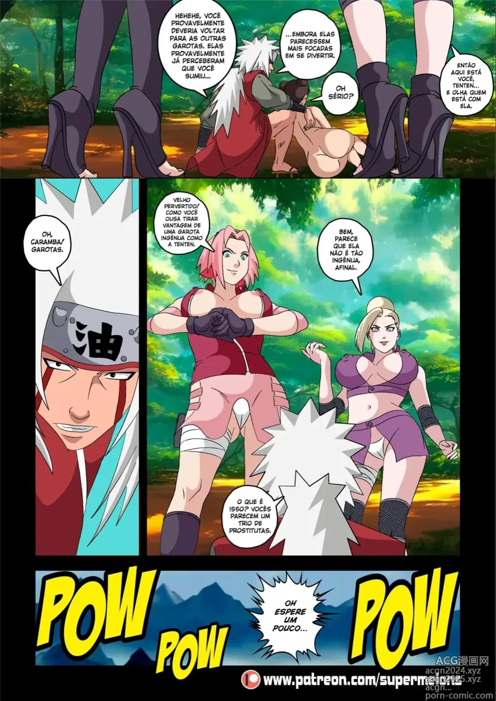 Page 127 of doujinshi Naruto super melons 1