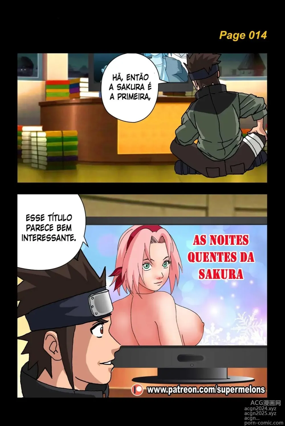 Page 147 of doujinshi Naruto super melons 1