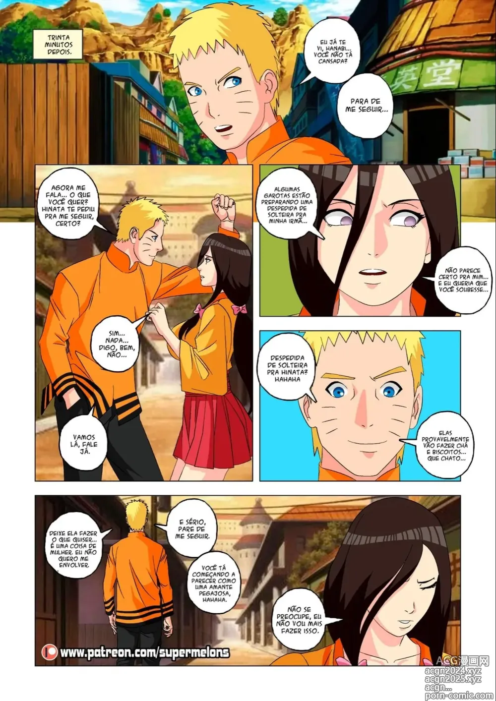 Page 200 of doujinshi Naruto super melons 1