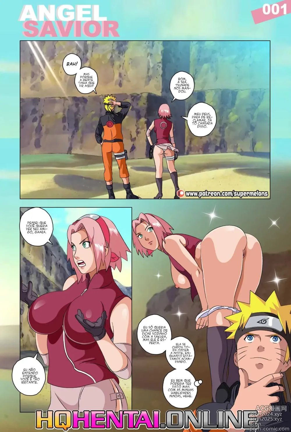 Page 3 of doujinshi Naruto super melons 1