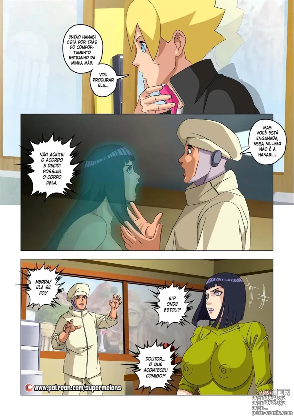 Page 264 of doujinshi Naruto super melons 1