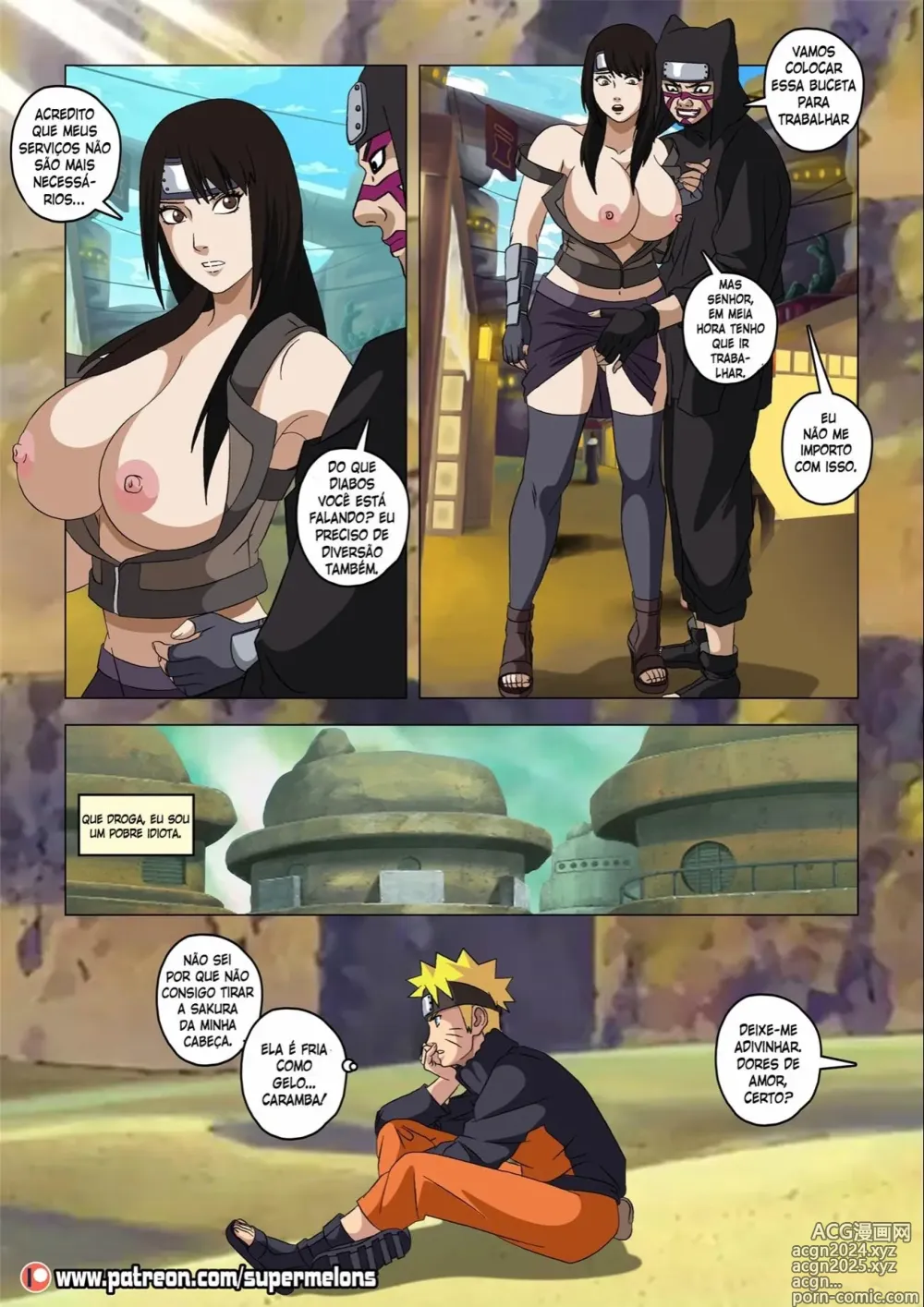 Page 49 of doujinshi Naruto super melons 1