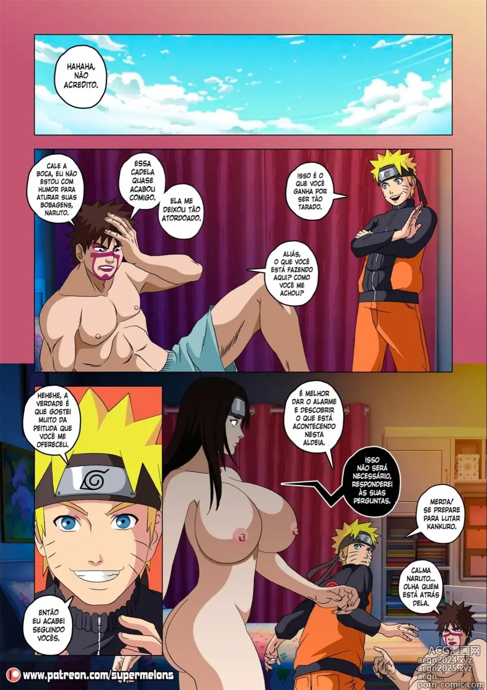 Page 64 of doujinshi Naruto super melons 1