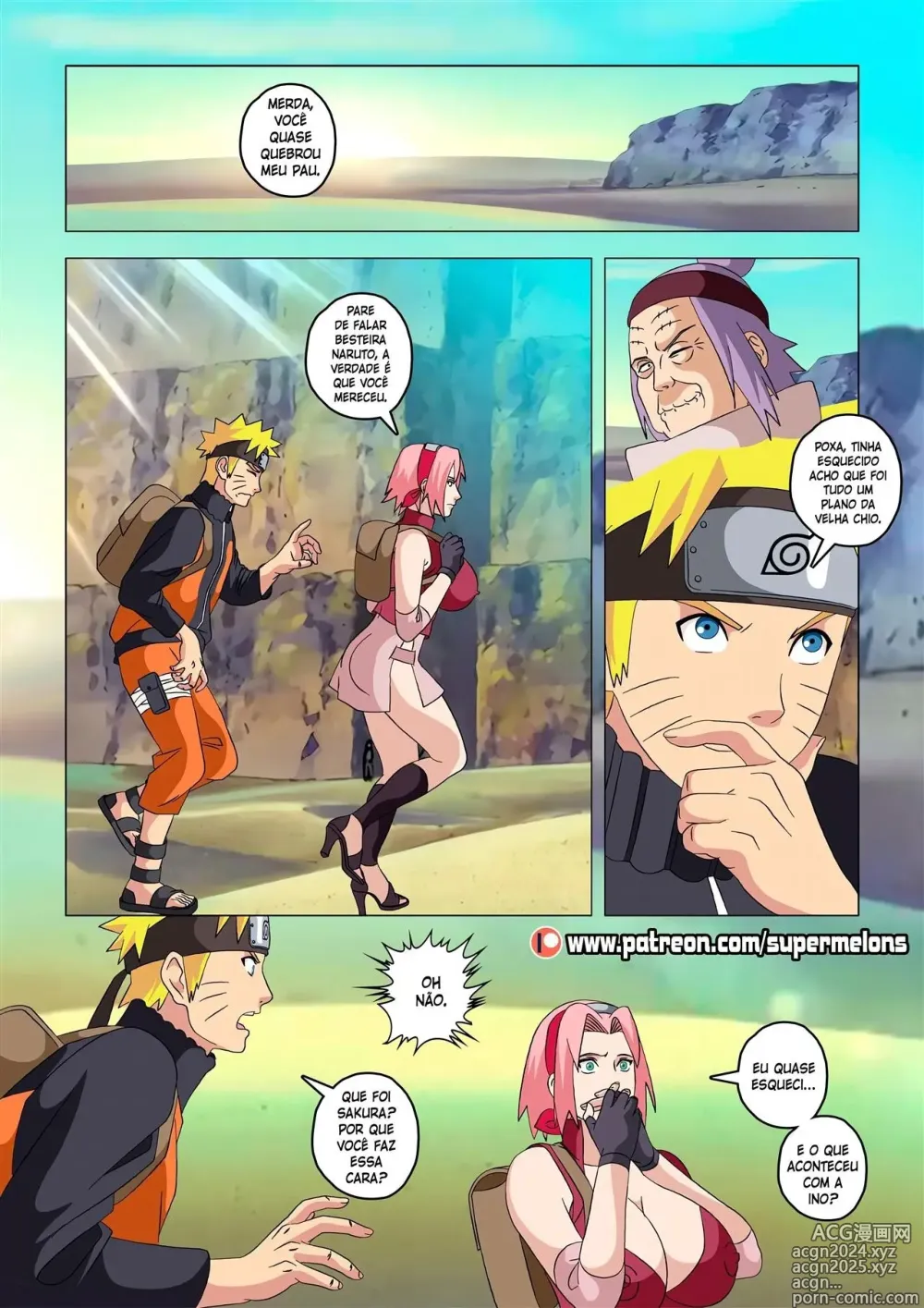 Page 91 of doujinshi Naruto super melons 1