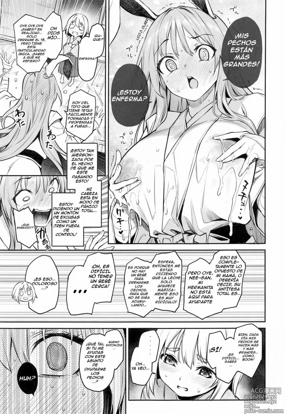 Page 9 of doujinshi Udonge no Milk Overdose