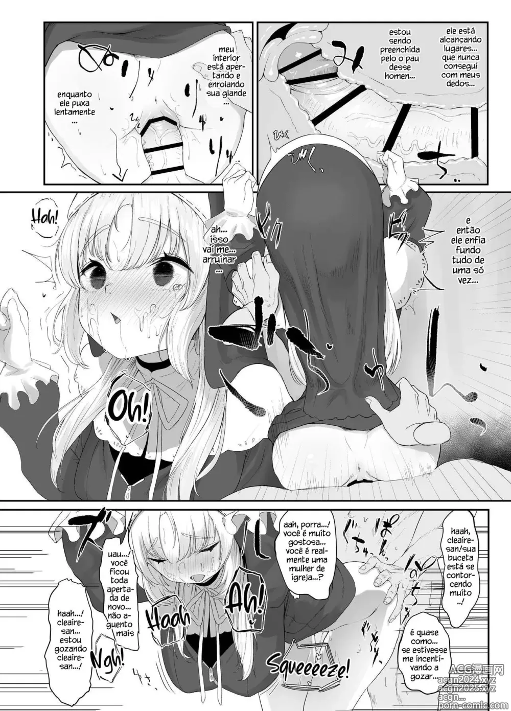 Page 13 of doujinshi Sister Cleaire no Seiso to Yokubou