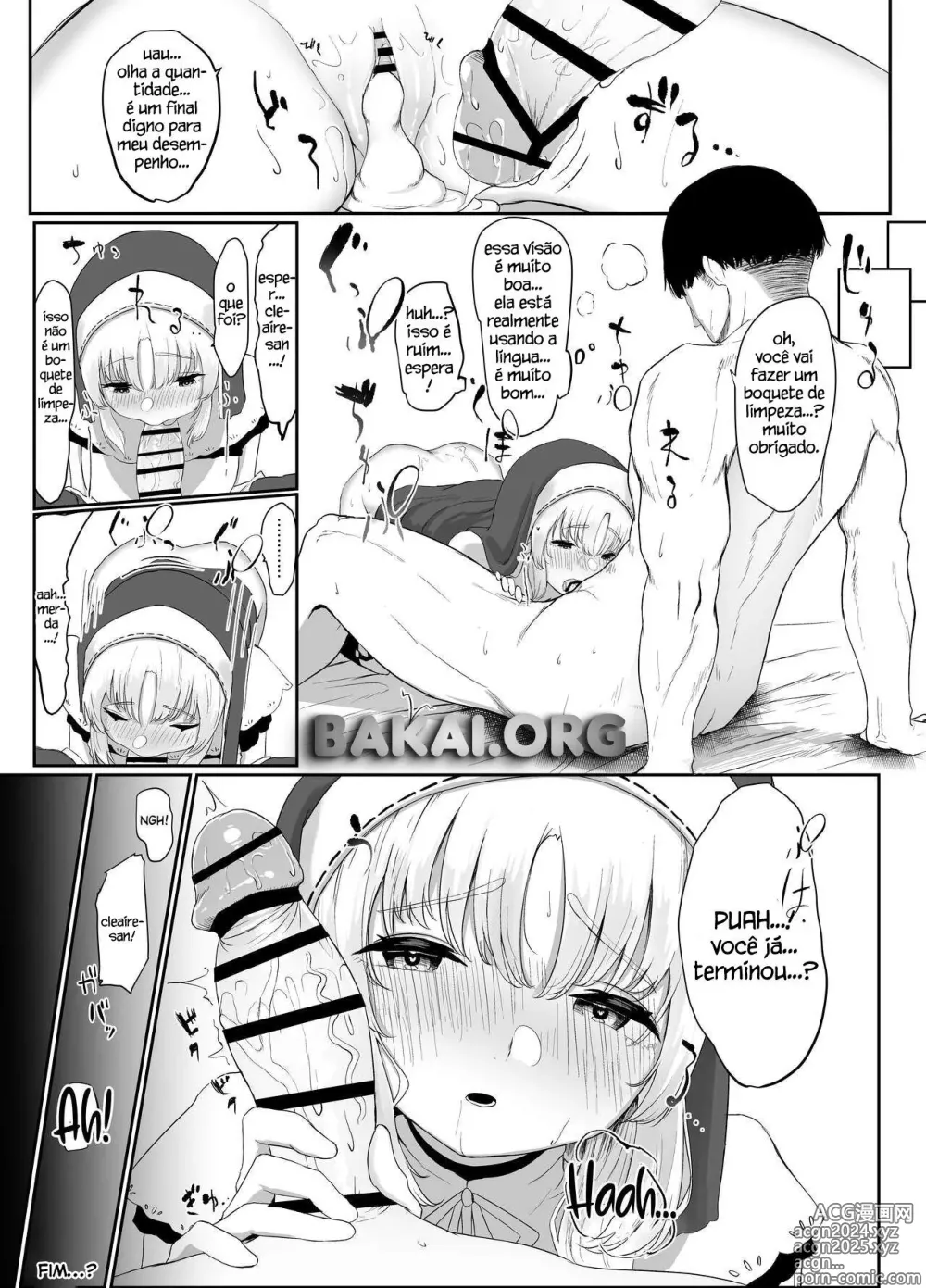 Page 20 of doujinshi Sister Cleaire no Seiso to Yokubou