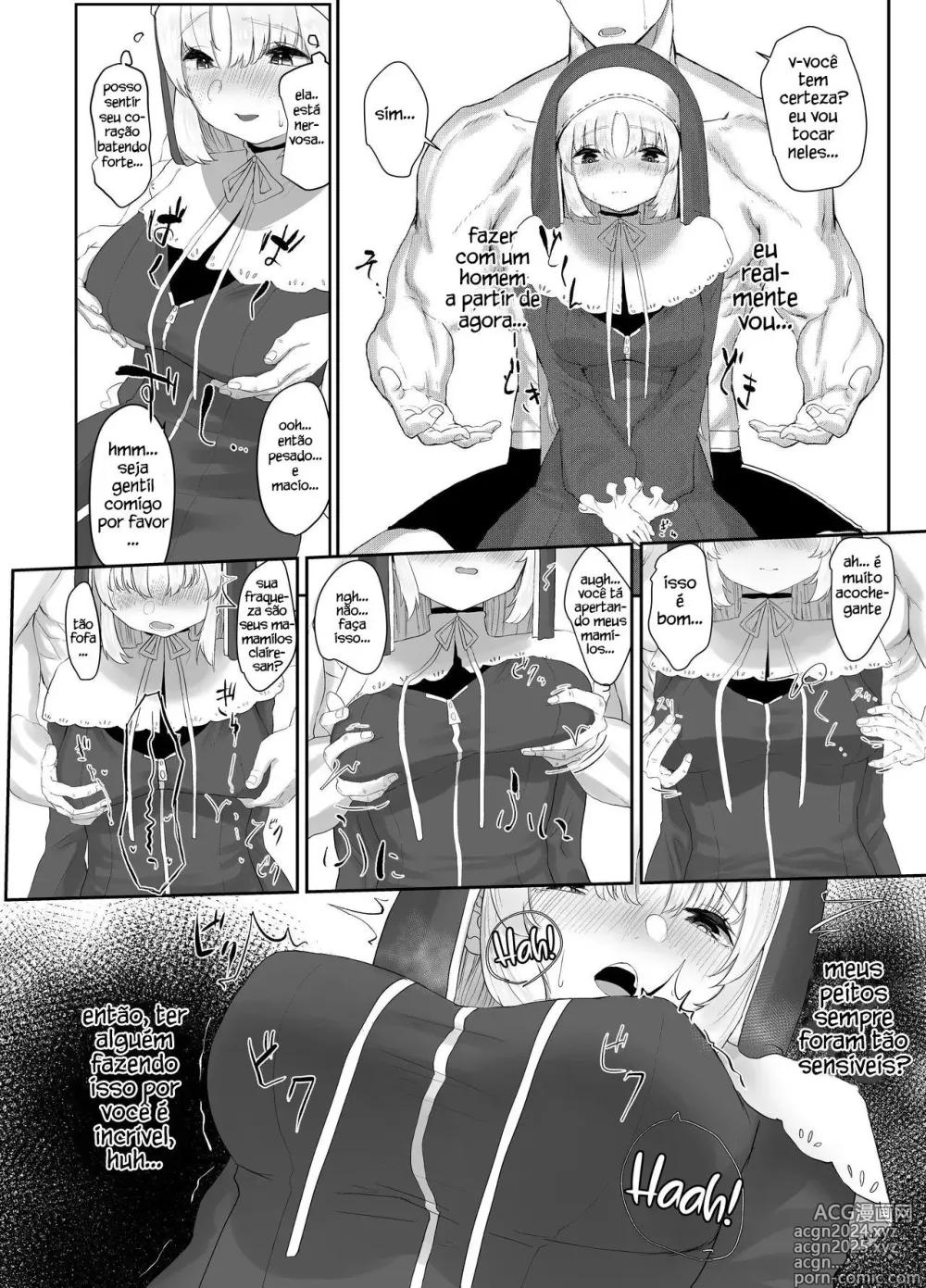 Page 5 of doujinshi Sister Cleaire no Seiso to Yokubou