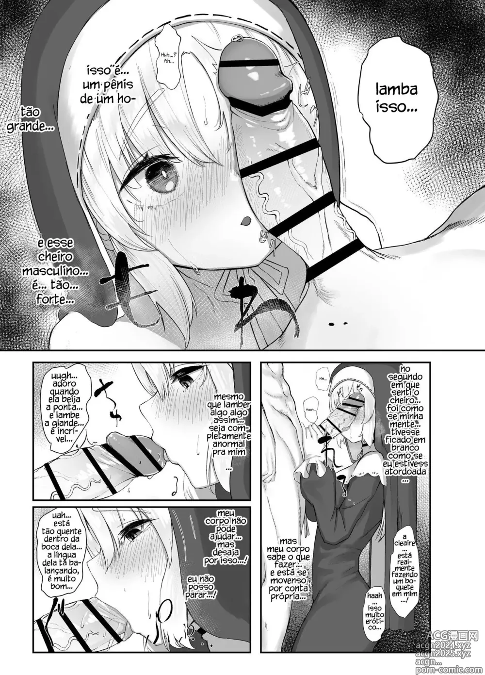 Page 8 of doujinshi Sister Cleaire no Seiso to Yokubou