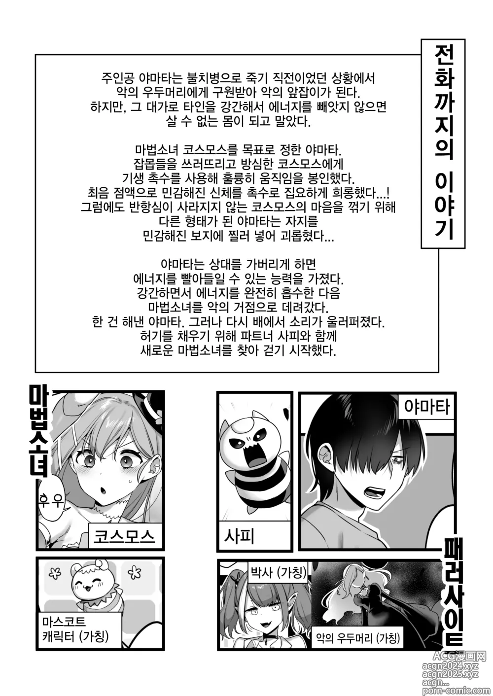 Page 2 of doujinshi 악의 앞잡이가 되어서 ~마법소녀를 능욕하다~ 2