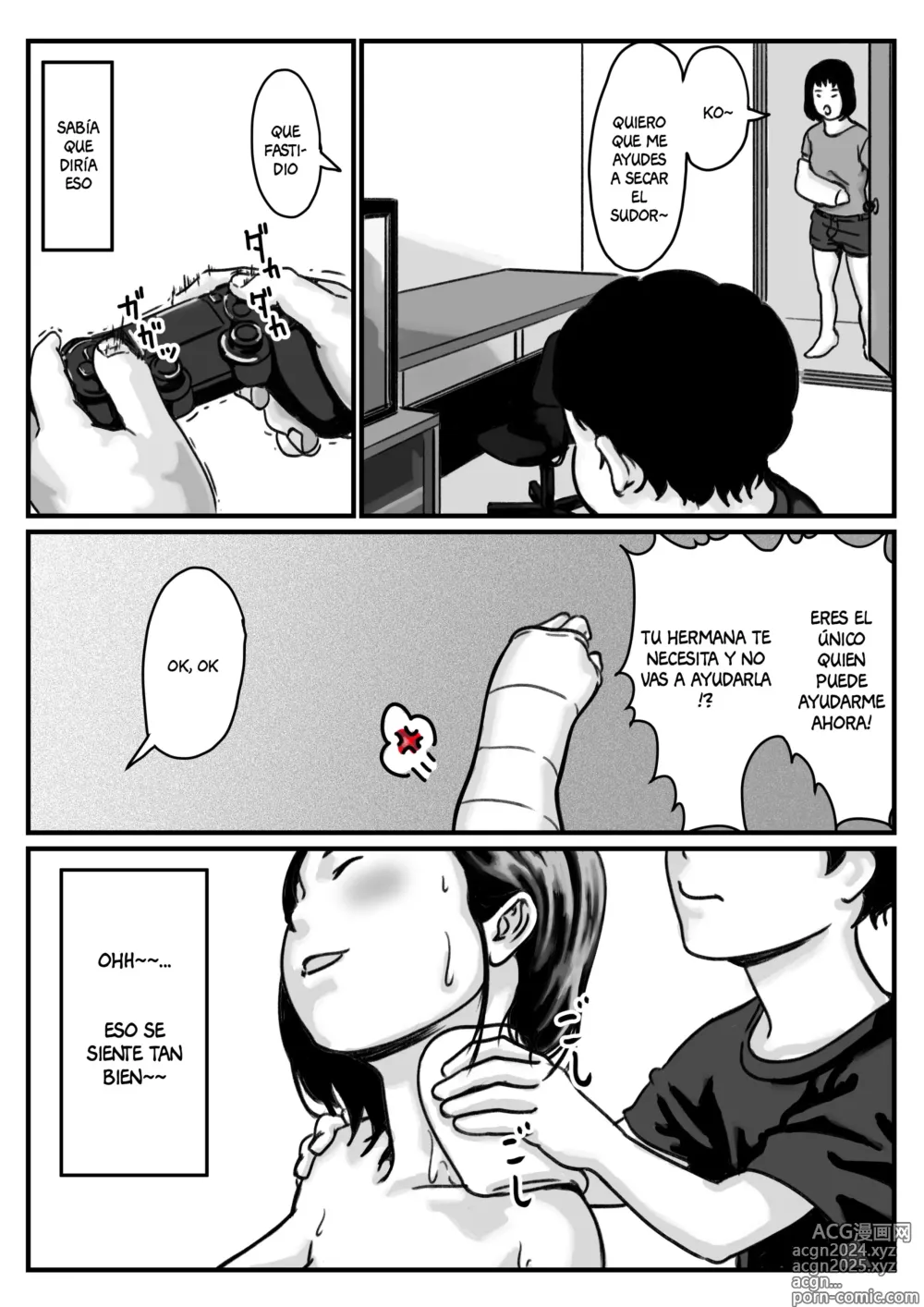 Page 6 of doujinshi ¡Cuando Perdí el Uso de Mis Dos Brazos, Mi Hermano Empezó a Molestarme! 1