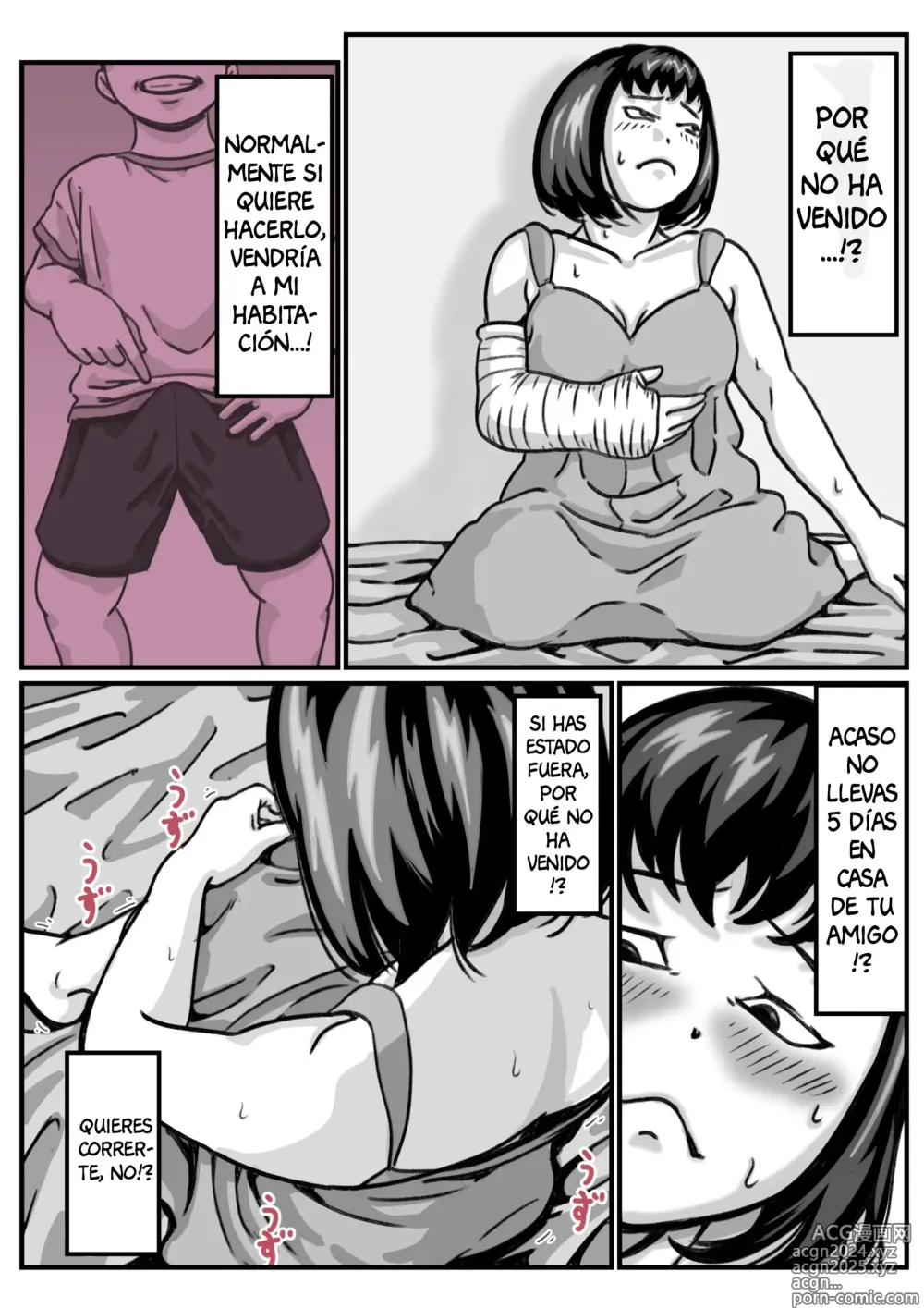 Page 4 of doujinshi ¡Cuando Perdí el Uso de Mis Dos Brazos, Mi Hermano Empezó a Molestarme! 4