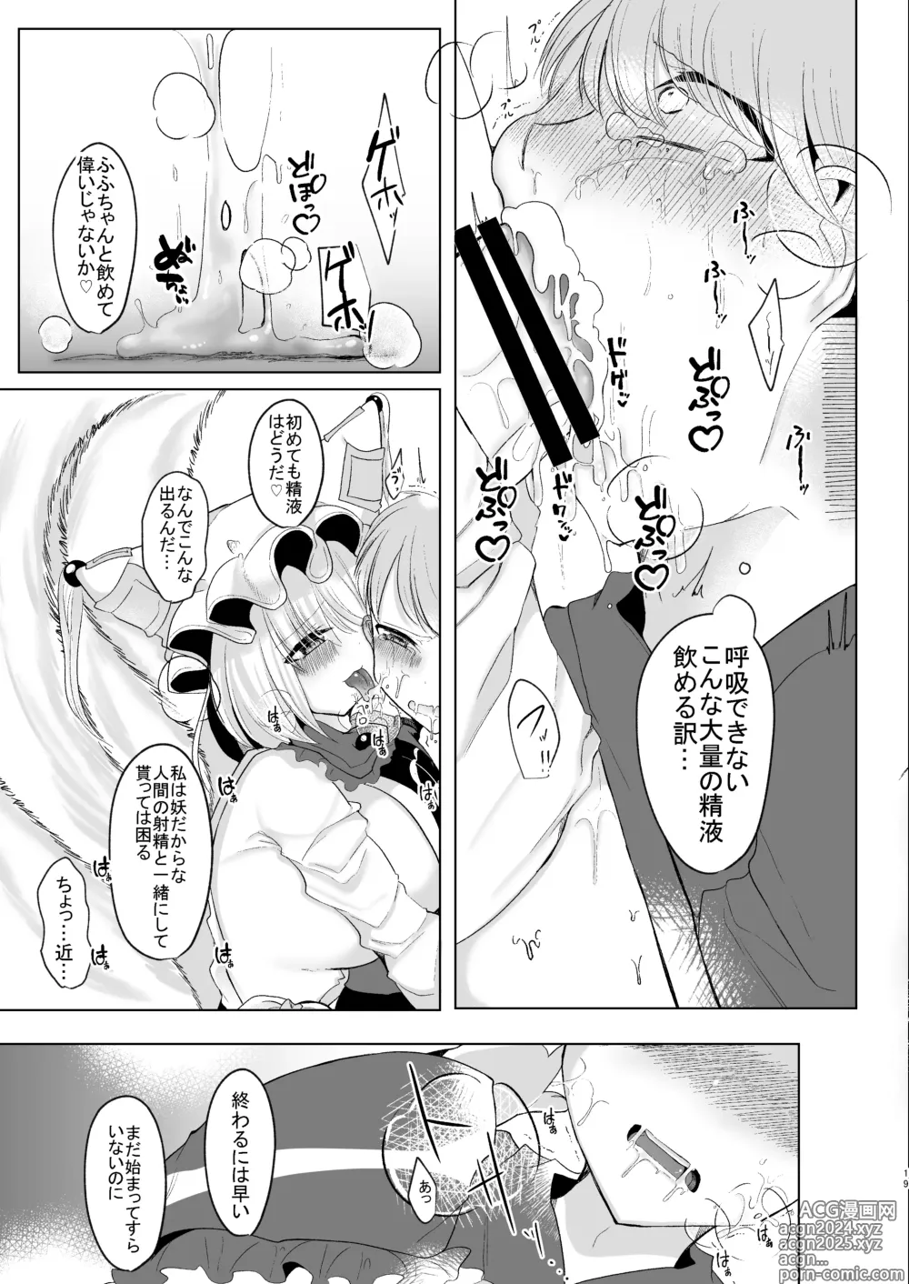 Page 18 of doujinshi Omae ga Watashi no Mesu ni Nare